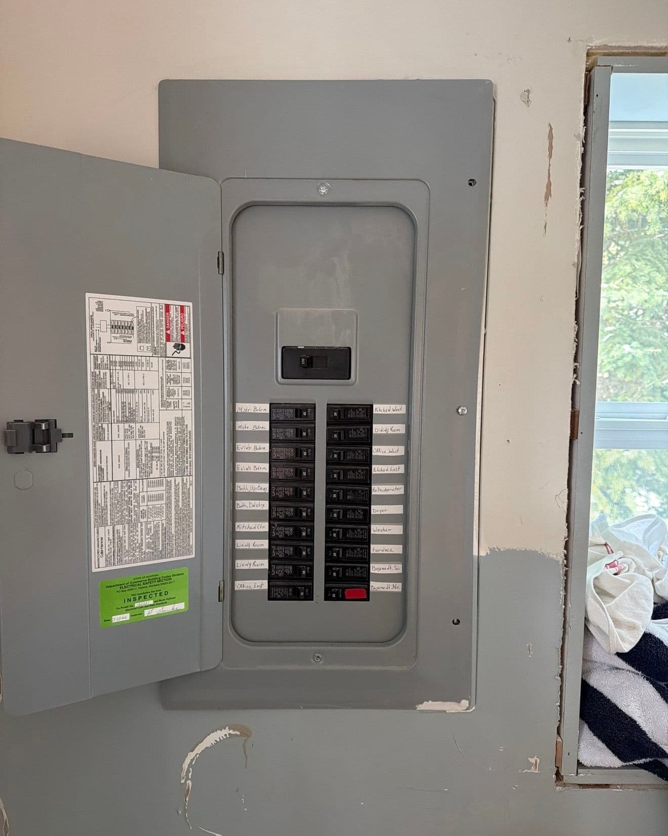 Electrical Panel Upgrade Completed in Bridger Canyon image