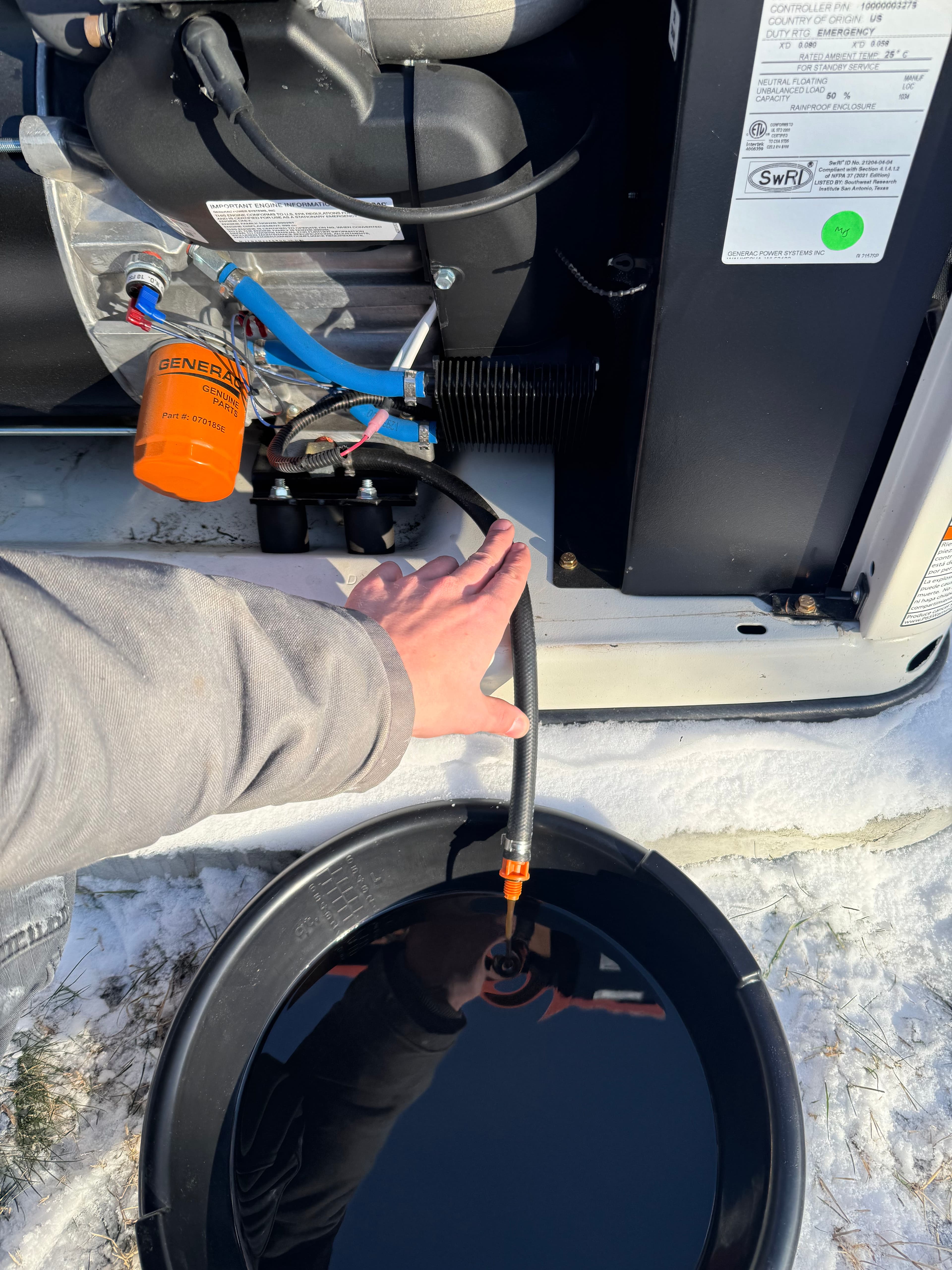 Project Winter Generator Maintenance in Bozeman image