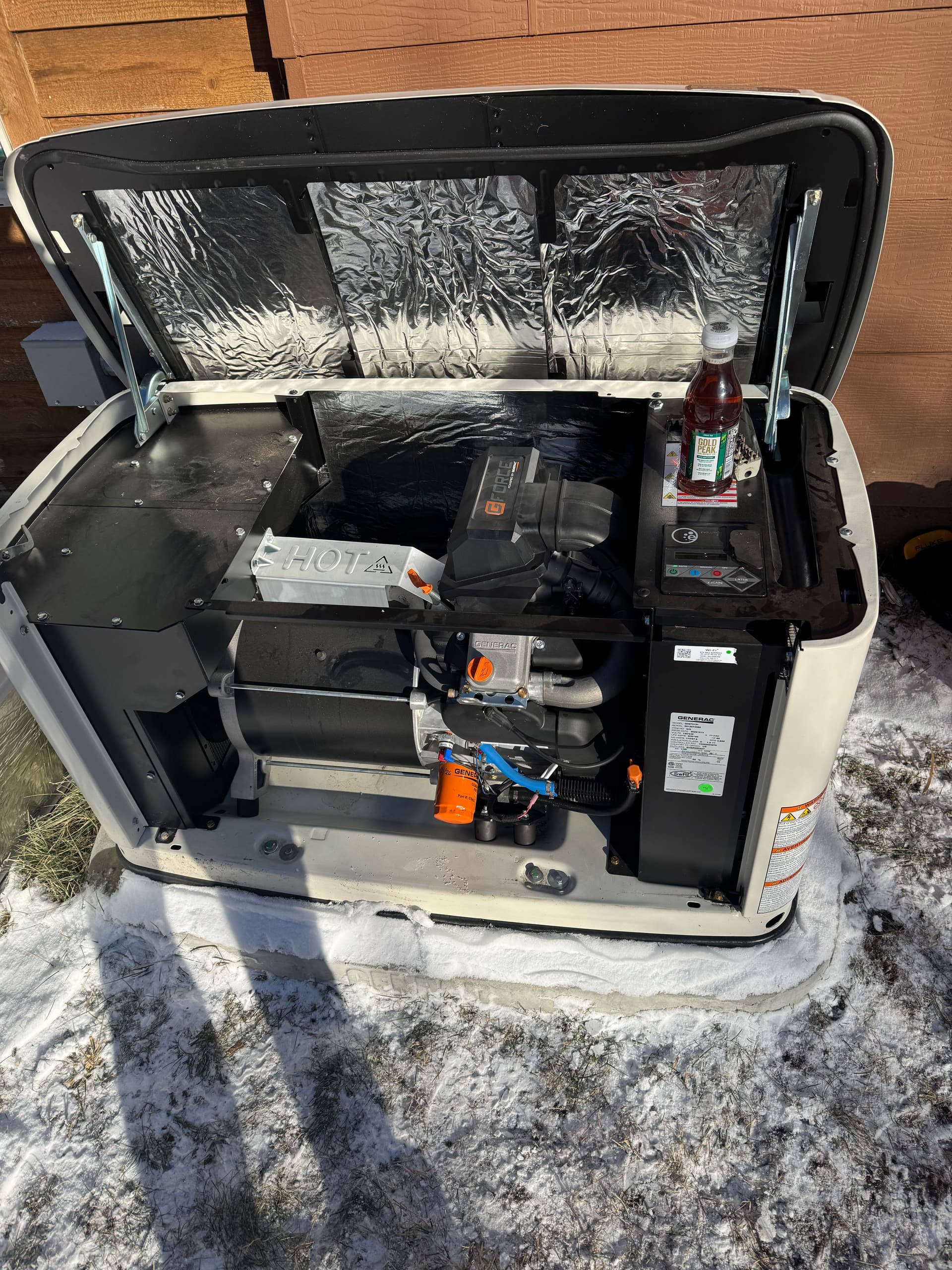 Winter Generator Maintenance in Bozeman
